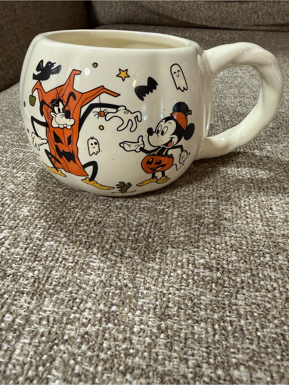 Disney Goofy & Mickey Halloween Ceramic Mug